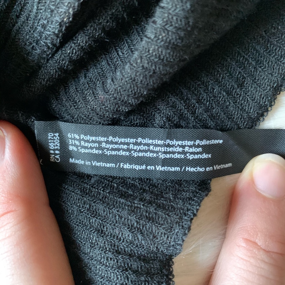 NWT UO Out From Under Rosie Swing Tank - Black - Picture 11 of 11